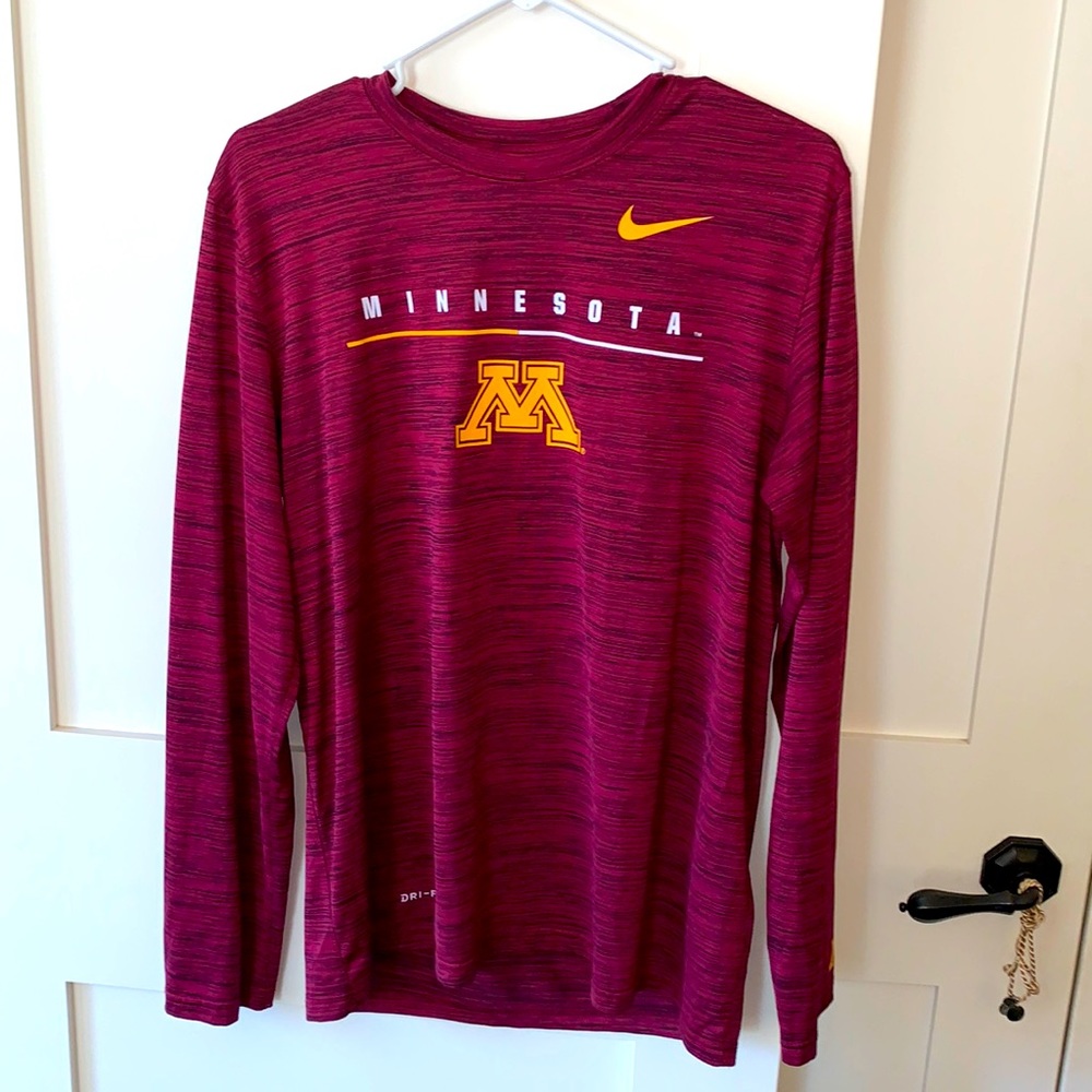 University of Minnesota Nike Athletic Nike Long Sleeve